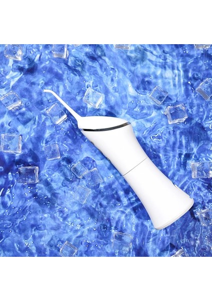 Gri Tarzı Oral Irrigator Taşınabilir Diş Su Flosser USB Şarj Edilebilir Temizleyici Ipi Ağız Bakımı Ortodonti Parantez Su Jeti Diş Temizleyici (Yurt Dışından)