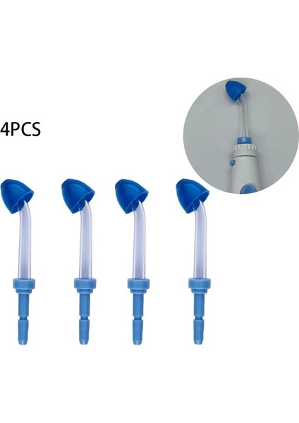 4 Adet Tarzı 4 Adet Oral Irrigator Burun Irigatörü Nozulları Ocarestwaterpikwpnice Lfıycat Waterpulse Oral Irrigator Için (Yurt Dışından)