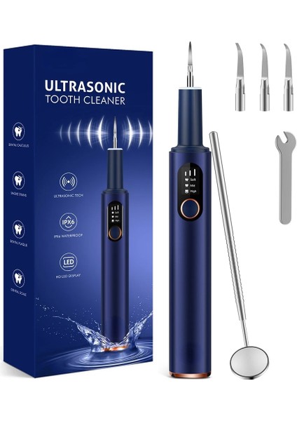Siyah Stil Yeni Elektrikli Sonic Diş Beyazlatıcı Ölçekleyici Diş Beyazlatma Kiti Diş Taşı Tartar Sökücü Araçları Temizleyici Diş Leke Ağız Bakımı (Yurt Dışından) fırsatları