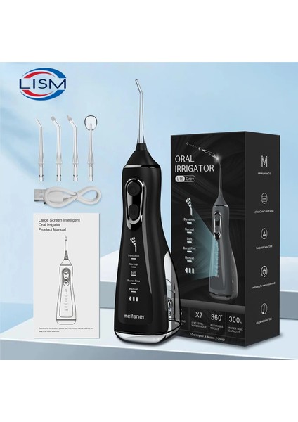 6886PEMBE Tarzı Tartar Eliminator Diş Irrigator Su Flosser Su Pensesinde Diş Ipi Diş Jet Ölçekleme Su Toplama Temizleme Taşınabilir Oral Kişisel (Yurt Dışından)