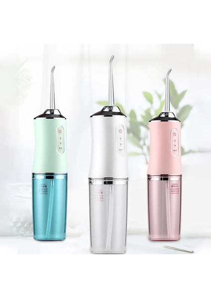 Yeşil Stil Güçlü Diş Su Jeti Pensesinde Ağız Yıkama Makinesi Taşınabilir Oral Irrigator Diş Beyazlatma Diş Temizleme Sağlık (Yurt Dışından)