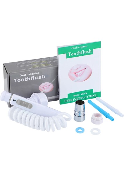 A01 Stili Musluk Pensesinde Diş Ölçekleyici Diş Matematik 3 Delik Su Sütunu Sprey Tartar Kaldırmak 360 Dönebilen Meme Ağız Hijyeni Temiz (Yurt Dışından)