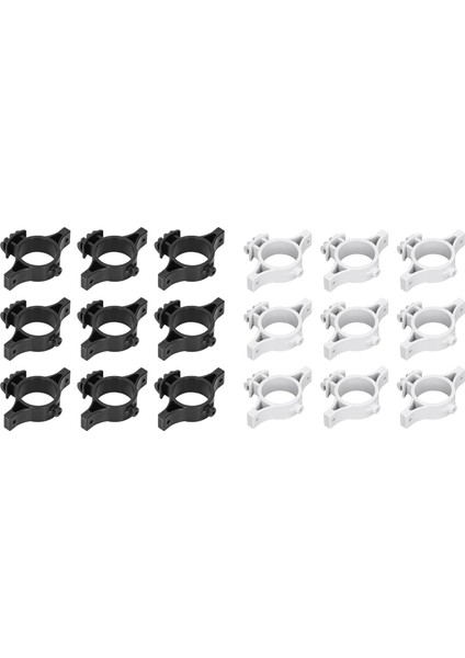 Siyah Stil Elektrikli Çit Izolatörleri Elektrikli Çit Terminal Çubuğu Izolatörleri .8cm.1x2.4x0.7in Kanca Tasarımı Çok Yönlü Kullanım (Yurt Dışından) indirimleri