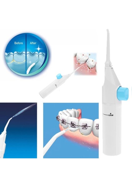 Plastik Ağız Irrigator Diş Hijyeni Ipi Diş Su Flosser Temizleyici (Yurt Dışından)