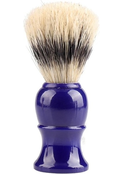 Mavi Stil Domuzu Kıl Erkek Tıraş Fırçası Berber Salonu Erkekler Yüz Sakal Temizleme Cihazı Tıraş Aracı Jilet Fırçası Erkekler Malzemeleri Berber (Yurt Dışından)