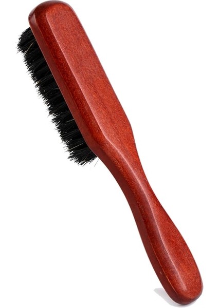 Kahverengi Tarzı Yaban Domuzu Kılları Malzeme Kayın Sakal Fırçası Tıraş Seti Berber Dükkanı Profesyonel Aletler Kıvrımı Azaltın Tıraş Fırçası (Yurt Dışından)