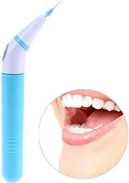 Mavi Stil 1 Adet Elektrikli Diş Güç Pensesinde Oral Irrigator Burun Irrigators Manuel Kontrol Taşınabilir Su Diş Pensesinde Diş Temizleyici (Yurt Dışından)