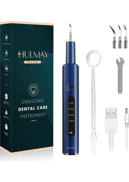 Mavi Stil Diş Plak Sökücü Hulmay Ultrasonik Diş Ölçekleyici (Yurt Dışından)