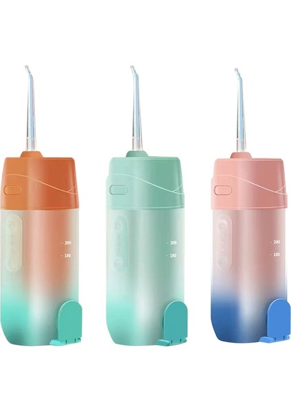 Yeşil Stil Elektrikli Oral Pensesinde Irrigator Taşınabilir 240 ml Oral Temiz Irrigator Geri Çekilebilir Su Diş Temizleyici Seyahat Kullanımı Için Şarj Edilebilir (Yurt Dışından) indirimleri