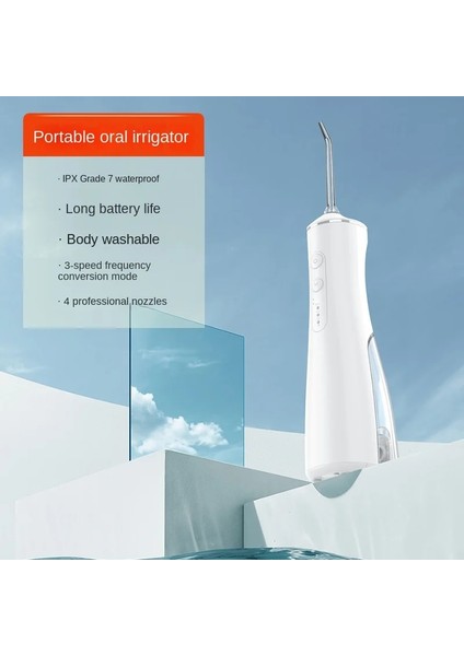 Standart Stil Dadu Kailin Taşınabilir Waterpik Ev Ortodontik Beyaz Waterpik Taşınabilir Elektrikli Arter Oral Irrigator Su Flosser (Yurt Dışından) fiyatları