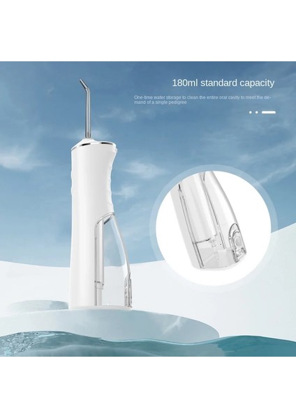 Standart Stil Dadu Kailin Taşınabilir Waterpik Ev Ortodontik Beyaz Waterpik Taşınabilir Elektrikli Arter Oral Irrigator Su Flosser (Yurt Dışından) fırsatları