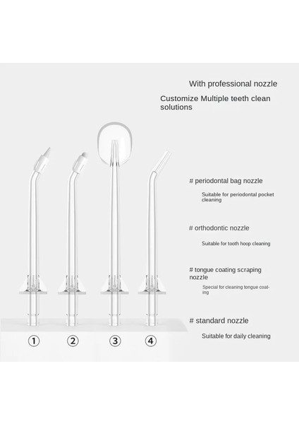 Standart Stil Dadu Kailin Taşınabilir Waterpik Ev Ortodontik Beyaz Waterpik Taşınabilir Elektrikli Arter Oral Irrigator Su Flosser (Yurt Dışından) indirimleri