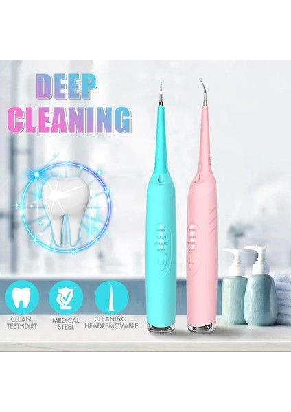 Mavi Stil Elektrikli Diş Temizleyici Ultrasonik Oral Irrigator Diş Leke Diş Temizleme Diş Lekeleri Tartar Aracı Diş Beyazlatmak Tartar Kaldırmak (Yurt Dışından) fiyatları