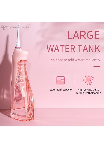 No.5 Tarzı Taşınabilir Oral Irrigator Şarj Edilebilir Diş Duşu Diş Su Jeti Akülü Iplik Su Irrigator Dişler Için (Yurt Dışından)