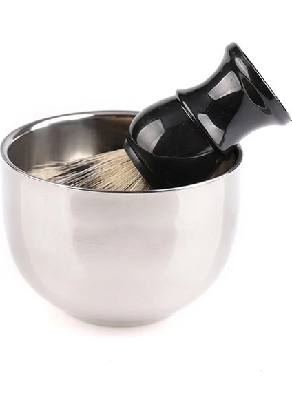 Yeşil Stil Renkli Erkekler Tıraş Sakal Fırçası Porsuk Saç Tıraş Kolu Yüz Temizleme Cihazı Yüksek Pro Salon Aracı Jilet Fırçası (Yurt Dışından)