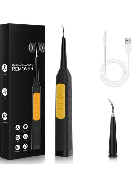 3 Adet Tarzı Taşınabilir Ultrasonik Sonic Elektrikli Diş Ölçekleyici Diş Taşı Sökücü USB Şarj Temiz Tartar Aracı Diş Beyazlatmak Ev (Yurt Dışından)