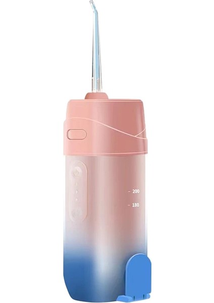 Pembe Tarzı Elektrikli Oral Pensesinde Irrigator Geri Çekilebilir 240 ml Diş Temizleme Makinesi Su Geçirmez Oral Temiz Irrigator Ev Aracı Için Şarj Edilebilir (Yurt Dışından)