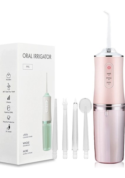 A5A103-2 Tarzı Profesyonel Oral Irrigator Diş Duşu Diş Tartar Sökücü Elektrikli Diş Mornwell Jet Eliminator Ipi Ölçekleme Temizleme (Yurt Dışından)