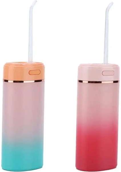 Kırmızı Stil 160 ml Akıllı Oral Irrigator 4 Dişli Modu ile Taşınabilir USB Şarj Elektrikli Diş Diş Temizleyici (Yurt Dışından)
