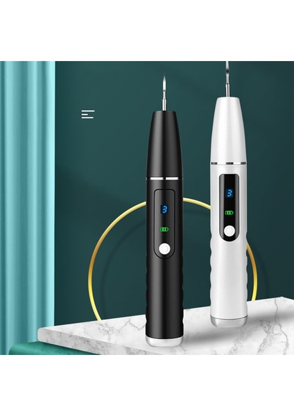 Siyah Stil Ultrasonik Diş Temizleyici Diş Taşı Ölçekleyici Elektrikli Sonic Oral Diş Tartar Sökücü Plak Lekeleri Temizleyici Diş Beyazlatma (Yurt Dışından) fiyatları