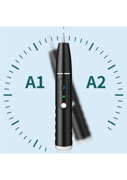 Siyah Stil Ultrasonik Diş Temizleyici Diş Taşı Ölçekleyici Elektrikli Sonic Oral Diş Tartar Sökücü Plak Lekeleri Temizleyici Diş Beyazlatma (Yurt Dışından) fırsatları
