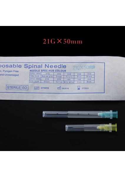 Sarı Stil Tek Kullanımlık Iğne 18G 21G 22G 23G 25G 27G 30G Düz Uçlu Çentikli Endo Uçlu Iğne Şırınga Iğneleri, Ack * 10 Paket (Yurt Dışından) fırsatları