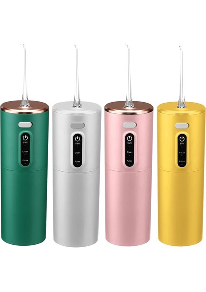 Sarı Stil Temizleyici Oral Irrigator Diş Taş Nabız Kaldırma Su Ipi 3 Modu 4 Nozullu Jet Ipuçları Ev Elektrikli Diş Taşınabilir (Yurt Dışından) modelleri