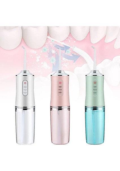 Yeşil Stil Yeni 220 ml Su Deposu Su Geçirmez 3 Mod Elektrikli Diş Temizleyici Diş Diş Duşunda Diş Su Jeti Ipuçları Oral Irrigator (Yurt Dışından) fiyatları