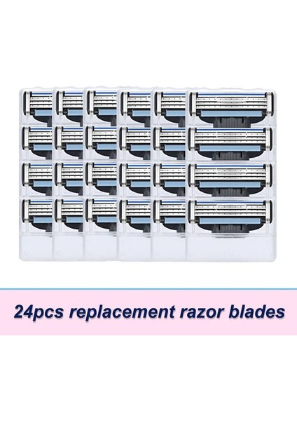 Siyah Stil Tıraş Bıçağı Bıçakları Kasetleri Fit Gillette Mach 3 Turbo Manuel Tıraş Makinesi Güvenlik Düz Tıraş Bıçağı Tutucu Manuel Tıraş Makinesi Kulaklık Seti (Yurt Dışından)