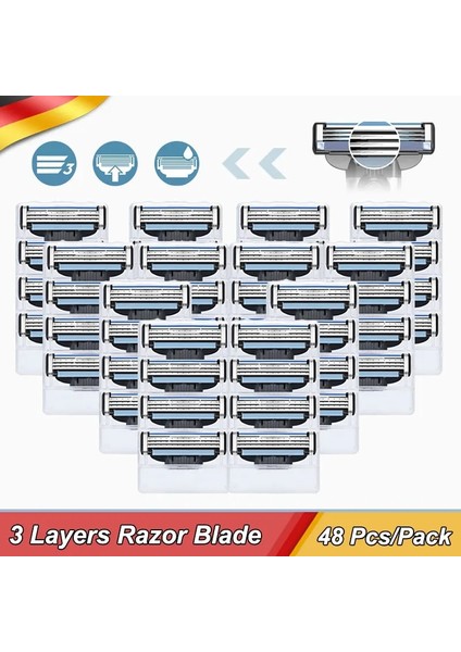 Siyah Stil Tıraş Bıçağı Bıçakları Kasetleri Fit Gillette Mach 3 Turbo Manuel Tıraş Makinesi Güvenlik Düz Tıraş Bıçağı Tutucu Manuel Tıraş Makinesi Kulaklık Seti (Yurt Dışından) indirimleri