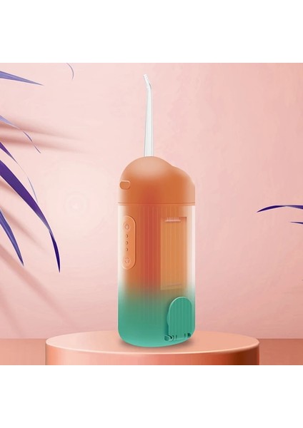 Turuncu Tarzı Teleskopik Elektrikli Diş Pensesinde Taşınabilir Su Ipi Ev Ağız Irrigator Bakımı Iyi Diş Çok Dişli Darbe Temizleme Tankı (Yurt Dışından)