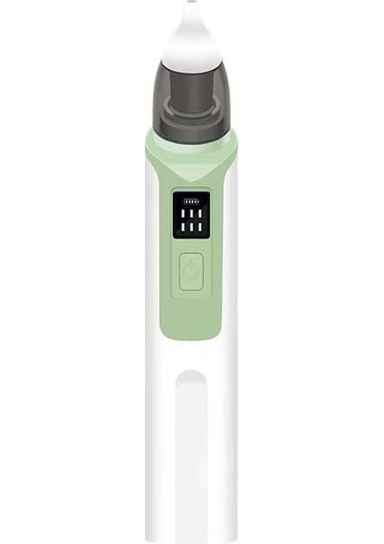 Yeşil Stil Bebek Burun Temizleyici Akıllı Burun Solunum Cihazı Çocuk Burun Solunum Cihazı Doğrudan USB Şarj Silikon Booger Bebek Burun Solunum Cihazı Elektrikli (Yurt Dışından)