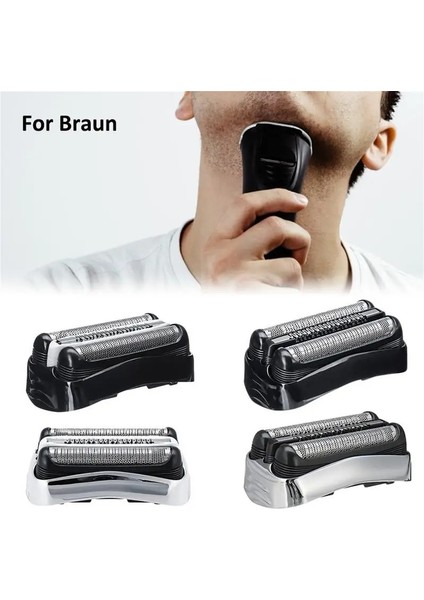 21B Tarzı Braun Razor 32B B 3 Serisi Yedek Tıraş Makinesi Parçası Kesici Erkekler Elektrikli Braun Kesici Kafa Braun Jilet (Yurt Dışından) modelleri
