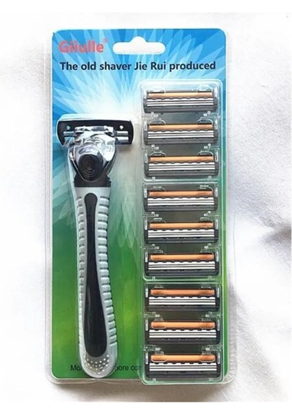 Siyah Stil Aving Bıçakları Güzellik Berber Aracı Emniyetli Jilet Erkek Tıraş Bıçakları Düz Yedek Kafa Navaja De Afeitar Rasoio (Yurt Dışından)