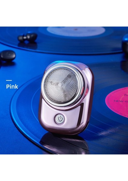 Pembe Tarzı Mini Tıraş Taşınabilir Elektrikli Tıraş Makinesi Tip-C Şarj Edilebilir Elektrikli Tıraş Makinesi Yüz Akülü Traş Makineleri Islak Kuru Ağrısız Tıraş Makinesi Makinesi (Yurt Dışından)