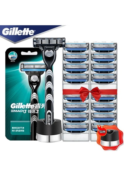 Kırmızı Stil Erkekler Için Tıraş Makinesi Gillette Matraight Jilet Kılıfı Tıraş Makinesi Kasetleri Standı ile Emniyet Tıraş Bıçakları Sakal Shavette (Yurt Dışından)