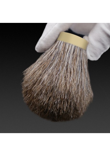 21MM Tarzı Gdmg Tıraş Fırçası Açık Kahverengi At Kılı Berber Profesyonel Islak Tıraş Düzeltici Sakal Bakım Aracı (Yurt Dışından)