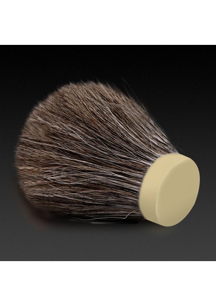 21MM Tarzı Gdmg Tıraş Fırçası Açık Kahverengi At Kılı Berber Profesyonel Islak Tıraş Düzeltici Sakal Bakım Aracı (Yurt Dışından)