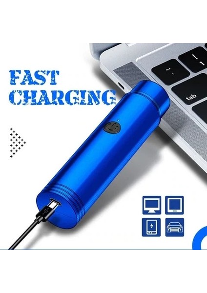 Mavi Stil Mini Taşınabilir Elektrikli Tıraş Makinesi (Yurt Dışından) indirimleri