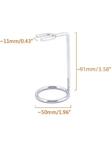 Gümüş Tarzı 1 Adet Erkekler Emniyetli Jilet Standı Sanat Metal Çift Kenarlı Jilet Tutucu Tıraş Makinesi Depolama Rafları Banyo Salonu Berber Tıraş Aksesuarları (Yurt Dışından)