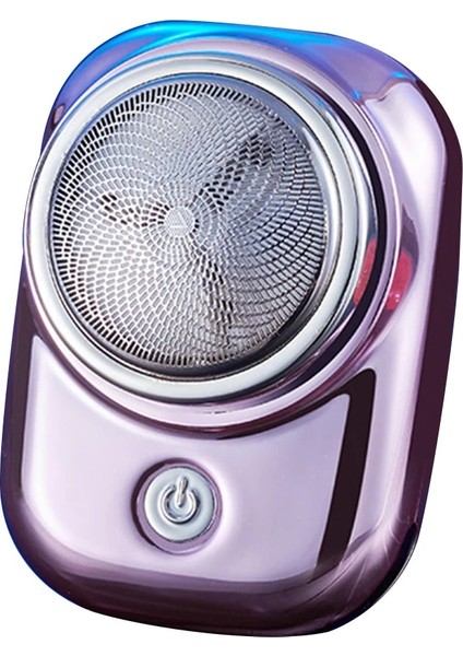 Pembe Tarzı Taşınabilir Mini Elektrikli Tıraş Makinesi Cep Boyutunda Erkekler Akülü Tıraş Sakal Aracı USB Şarj Edilebilir Göğüs Tüylerini Çıkarmak Için Vücut Saç (Yurt Dışından)