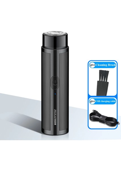 Siyah Stil Yeni USB Şarj Mini Elektrikli Tıraş Makinesi Uzun Ömürlü Taşınabilir Yıkanabilir Araba Şarj Edilebilir Jilet Seyahat Araba Mini Profesyonel Tıraş Makinesi (Yurt Dışından)