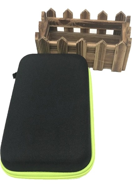 Siyah Stil Sert Çanta Organizatör Tıraş Makinesi Seyahat Çantası Saklama Kutusu Kapak Fermuarlı Kese Oneblade Qp Aksesuarları Için Astar ile (Yurt Dışından) indirimleri