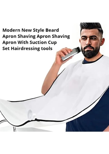 Siyah Stil Modern Yeni Stil Sakal Önlük Tıraş Önlüğü Tıraş Önlüğü Vantuz Seti Kuaförlük Araçları (Yurt Dışından) fiyatları