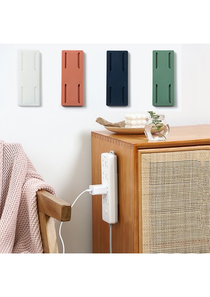 No.5 Tarzı Kendinden Yapışkanlı Masaüstü Soket Sabitleyici Kablo Düzenleyici Duvar Asılı Güç Şeridi Tutucu Sabitleyici Plug-In Çıkarılabilir Duvara Monte Sabitleyici (Yurt Dışından) fiyatları