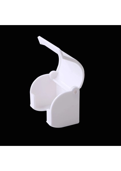 Beyaz Stil Toz Geçirmez Tıraş Plastik Jilet Tutucu Kutusu Vantuz Erkek Tıraş Makinesi Depolama Raf Duvara Monte Banyo Seti Jilet Kapağı Tıraş Makinesi Rafı (Yurt Dışından)