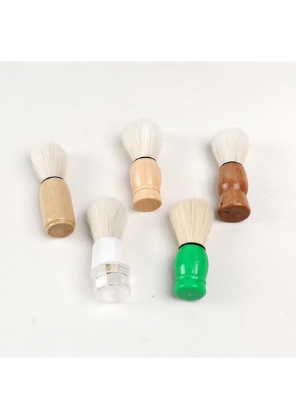 Beyaz Stil Tüm Kıllar Saç Tıraş Fırçası Erkekler Için Ahşap Saplı Brushesbadger Profesyonel Salon Aracı Claafety Jilet Fırçası (Yurt Dışından)
