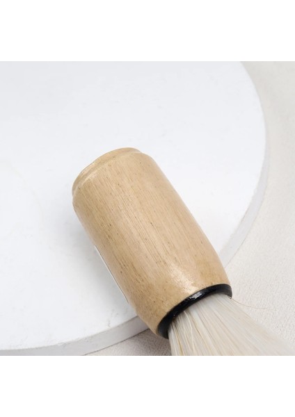 Beyaz Stil Tüm Kıllar Saç Tıraş Fırçası Erkekler Için Ahşap Saplı Brushesbadger Profesyonel Salon Aracı Claafety Jilet Fırçası (Yurt Dışından)