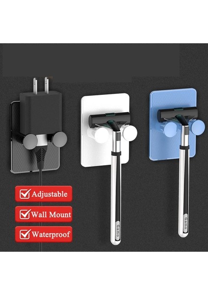 Mavi Stil Yumruk Ücretsiz Tıraş Bıçağı Tutucu Duş Erkekler Tıraş Makinesi Tutucu Banyo Aksesuarları Jilet Standı Duvar Kanca Jilet Depolama Raf Askı (Yurt Dışından) fırsatları