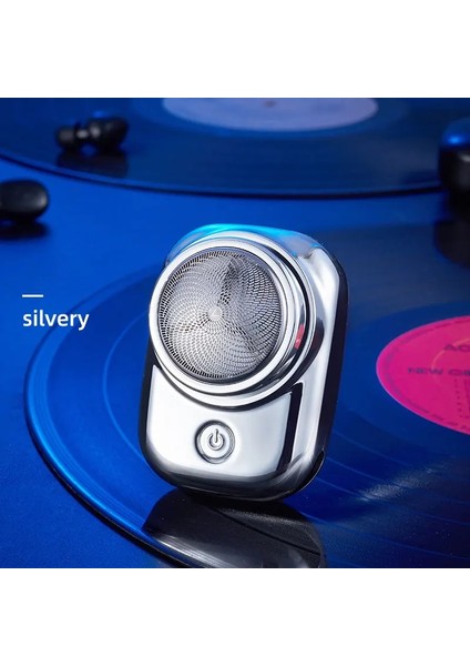 Simli Stil 2023 Mini Elektrikli Seyahat Tıraş Makinesi Erkekler Için Cep Boyutunda Yıkanabilir Elektrikli Tıraş Makinesi Erkek Şarj Edilebilir Taşınabilir Akülü Tıraş Sakal (Yurt Dışından)